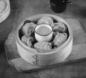 Cheese Corn Steamed Momos