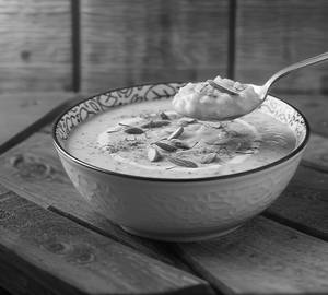 Sabudana kheer with kesar and dryfruits