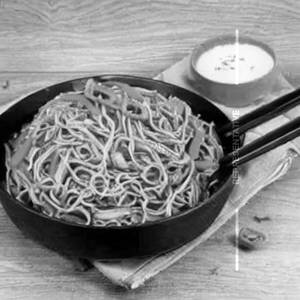 Veg hakka noodles