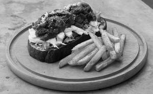 Burrata Cheese Open Toast