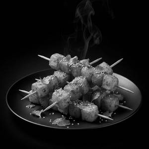 Harissa Potato Skewers