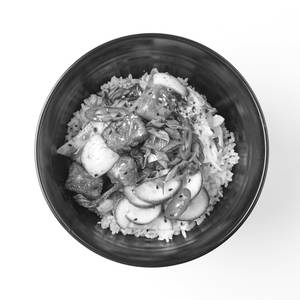 gochujang rice bowl | tofu