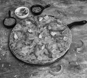 Grilled Chicken Pizza