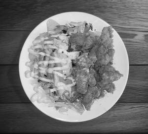 Salad Fries N Chicken Combo
