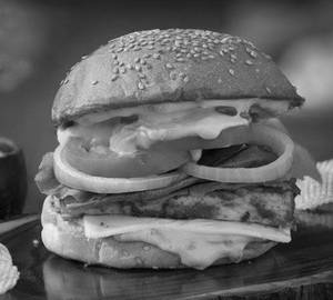 Paneer tikki burger