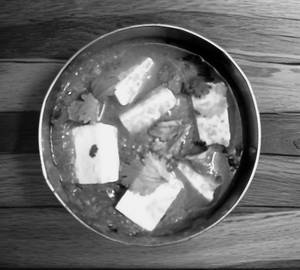 Matar paneer