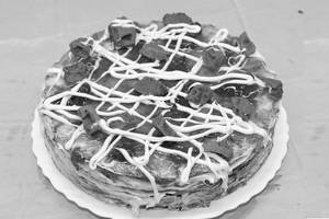 Berry Velvet Waffle Cake [Double Layer]