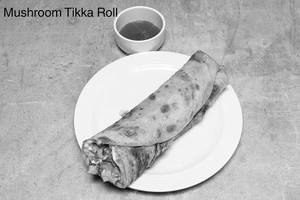 Mushroom Tikka Roll