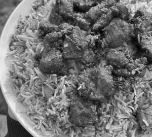 Chicken 65 biryani