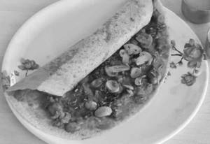 Mushroom Dosa