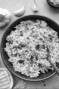 Butter Pepper Garlic Fried Rice