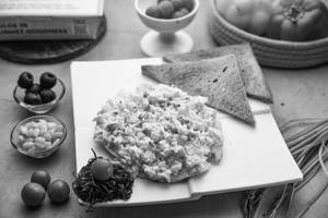 Scrambled Eggs With Feta