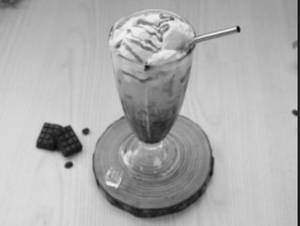 Cold Coffee With Ice Cream