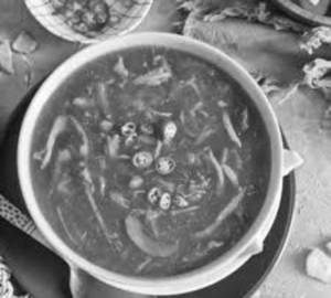 Chicken hot and sour soup