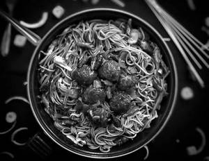 Chowmine + Manchurian ( Combo )