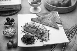 Egg White Omelette With Spinach And Feta