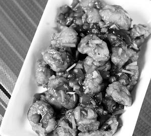 Mushroom manchurian dry