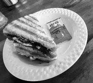 Cafe Style Veg Grilled Sandwich 2 Pc