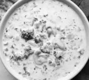 Cream veg soup