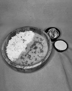 Yellow Dal Tadka Rice Bowl