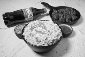 Veg Fried Rice With Veg Manchurian Cold Drink 250Ml