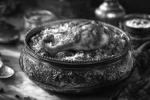 Naz signature chicken dum biryani