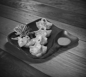 Classic fried  fish momos