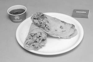 Soya Tikka Wrap