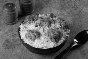 Soya Chaap Biryani Bowl