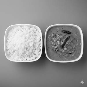 Dal (300 ml)+ Rice (300 ml)