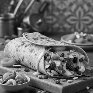 Special Dry Fruit Chicken Shawarma