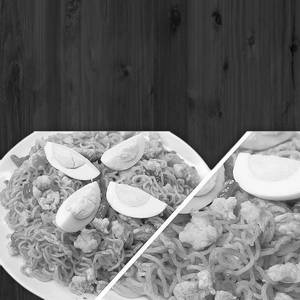 Egg butter maggi