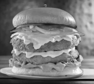 Veg Double Tikki Burger