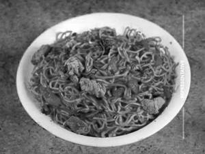 Chicken Schezwan Triple Noodles
