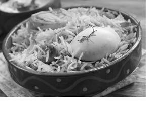 Egg Biryani Single