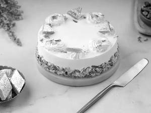 Kaju Barfi Eggless Cake