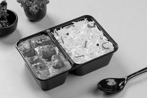 Soya Chaap & Rice Dabba