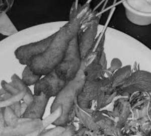 Panko Fried Prawns