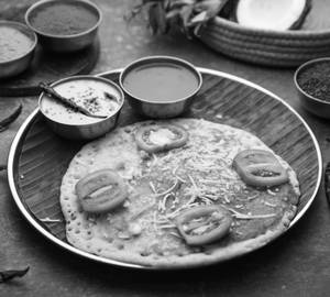Tomato cheese uttapam