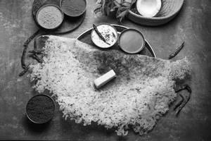 Rava butter plain dosa