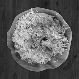 Plain biriyani. 500 ml round box