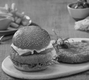 Mixed Veg Patty Burger
