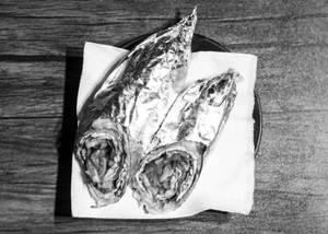 Mushroom Tikka Rumali Roll