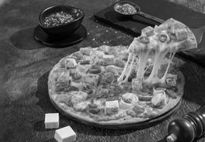 Cbf Paneer Magic Thin Crust Medium Pizza [Crispy Crunchy Thin Crust]