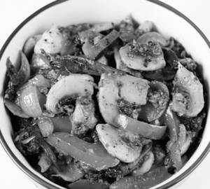 Crispy Mushroom bell pepper