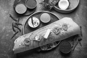 Onion tomato butter plain dosa
