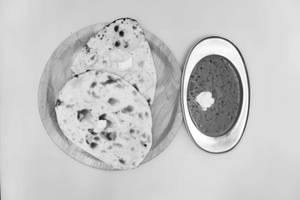 Dal Makhani With 2 Butter Naan & Rice