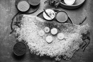 Rava onion plain dosa