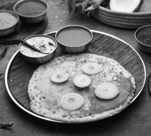Onion uttapam