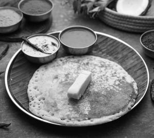 Butter uttapam